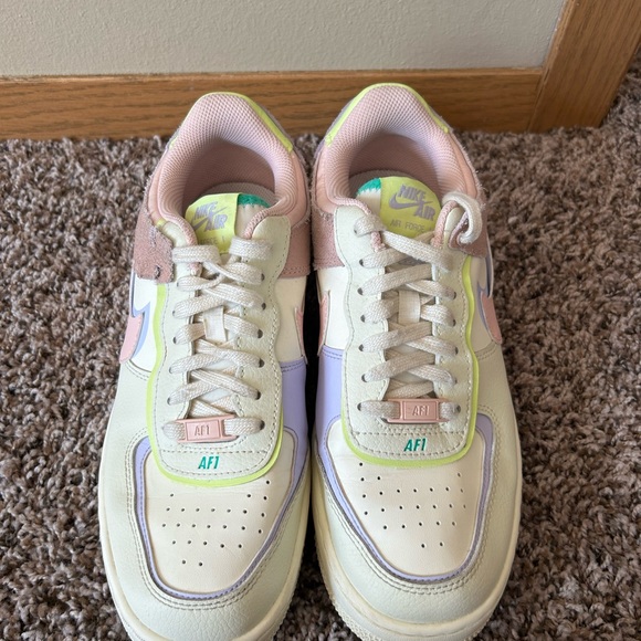 Nike Air Force 1 Shadows Pastels Pink and Purple - Picture 5 of 7